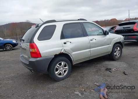 2008 Kia Sportage Lx V6 из США, поврежденный, VIN KNDJE723587455516